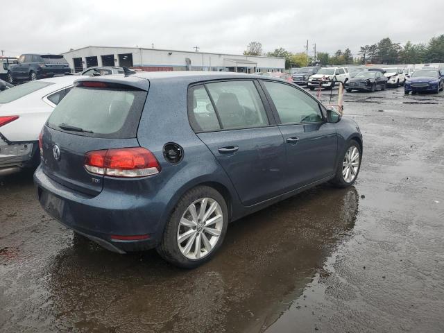 WVWNM7AJ0DW122323 - 2013 VOLKSWAGEN GOLF أزرق صورة 3