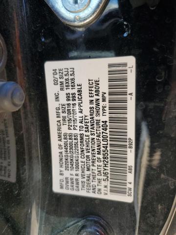 5J6YH28554L007404 - 2004 HONDA ELEMENT EX TWO TONE photo 13