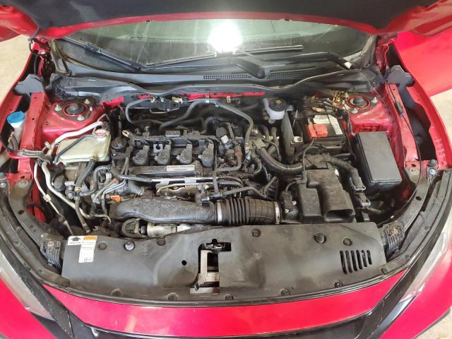 SHHFK7H44HU208219 - 2017 HONDA CIVIC SPORT RED photo 11