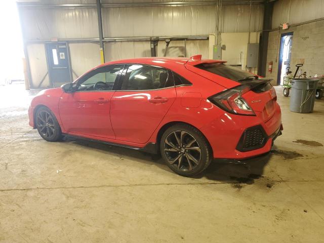 SHHFK7H44HU208219 - 2017 HONDA CIVIC SPORT RED photo 2