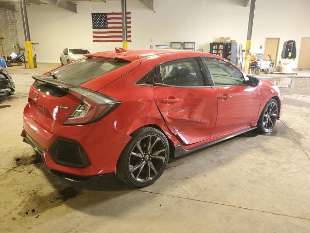 SHHFK7H44HU208219 - 2017 HONDA CIVIC SPORT RED photo 3
