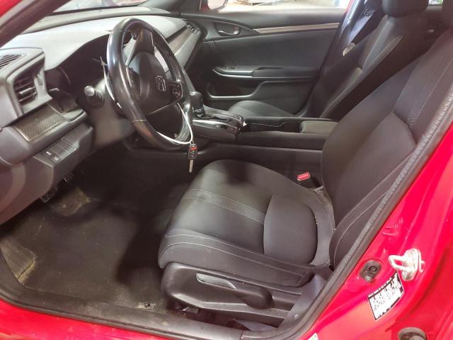 SHHFK7H44HU208219 - 2017 HONDA CIVIC SPORT RED photo 7