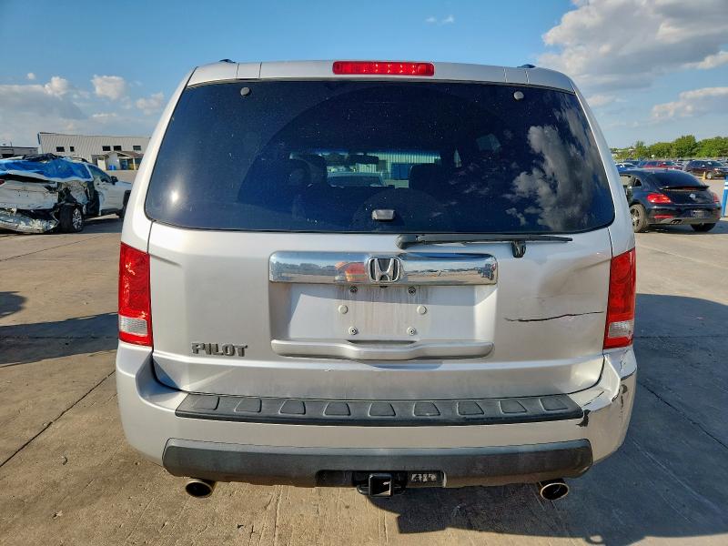 5FNYF38529B021773 - 2009 HONDA PILOT EXL ვერცხლისფერი ფოტო 6