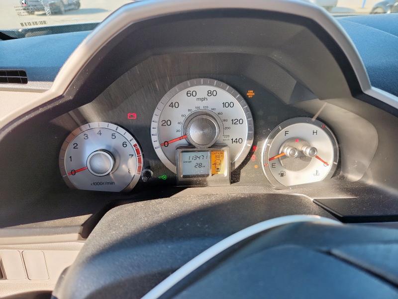 5FNYF38529B021773 - 2009 HONDA PILOT EXL ვერცხლისფერი ფოტო 9