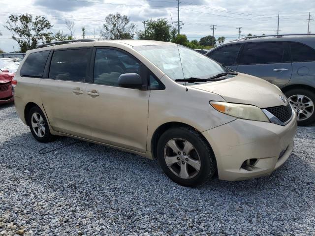 5TDKK3DC7BS124890 - 2011 TOYOTA SIENNA LE 金色 照片 4