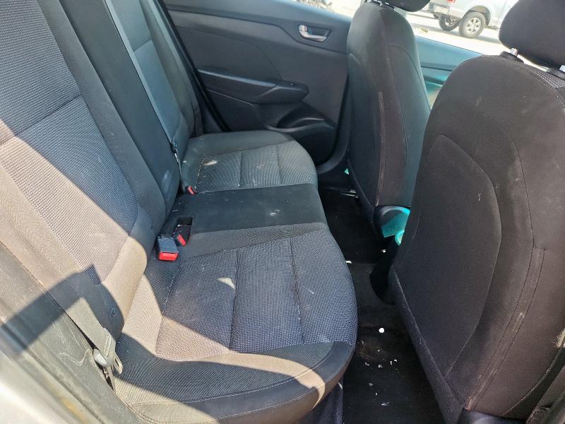 3KPC24A6XME133718 - 2021 HYUNDAI ACCENT SE SILVER photo 10