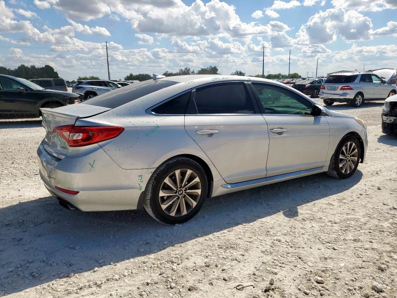 5NPE34AF7GH381432 - 2016 HYUNDAI SONATA SPORT 银色 照片 3