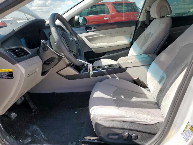 5NPE34AF7GH381432 - 2016 HYUNDAI SONATA SPORT 银色 照片 7