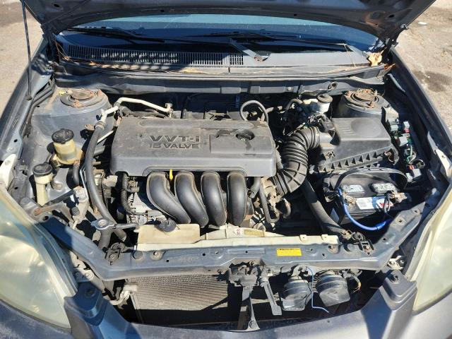 2T1KR32E35C409678 - 2005 TOYOTA COROLLA MA XR GRAY photo 11