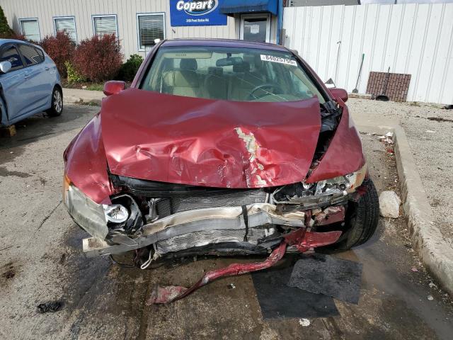 1HGFA165X6L022970 - 2006 HONDA CIVIC LX RED photo 5