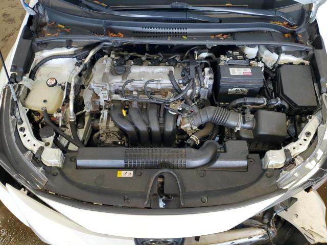 5YFEPMAE9NP337153 - 2022 TOYOTA COROLLA LE თეთრი ფოტო 11