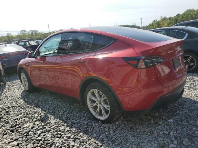 7SAYGDEE7PA171379 - 2023 TESLA MODEL Y Қызыл фото 2