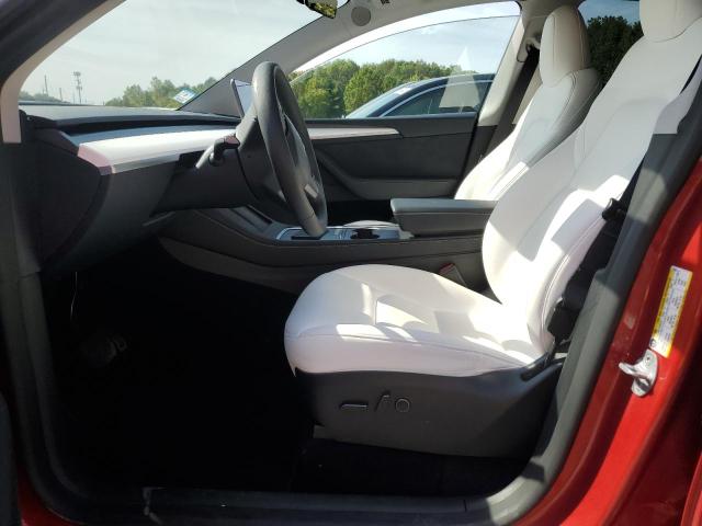 7SAYGDEE7PA171379 - 2023 TESLA MODEL Y Қызыл фото 7