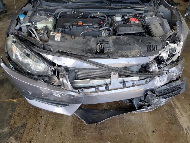 2HGFC2F54JH609378 - 2018 HONDA CIVIC LX GRAY photo 11