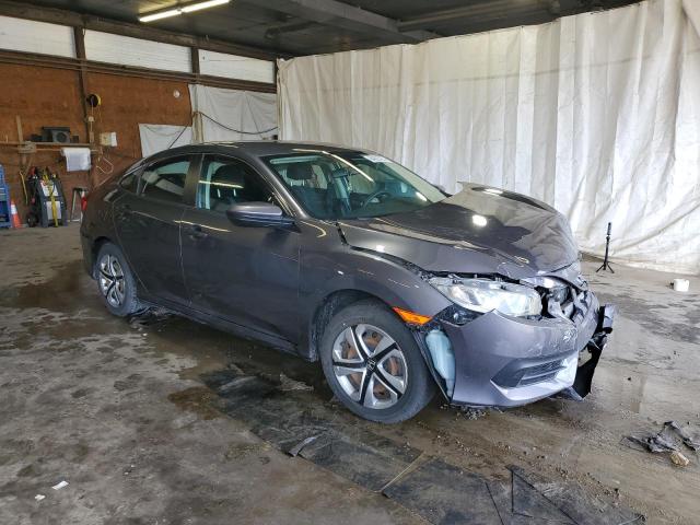 2HGFC2F54JH609378 - 2018 HONDA CIVIC LX GRAY photo 4