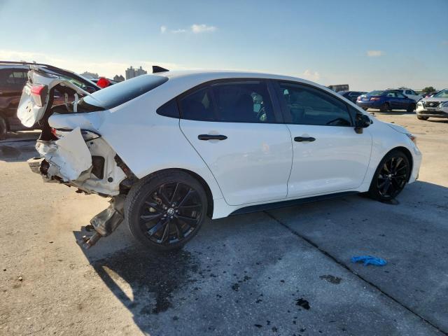 5YFS4MCE7MP096104 - 2021 TOYOTA COROLLA SE WHITE photo 3