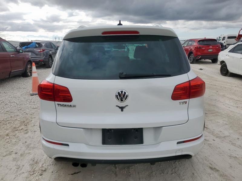 WVGAV7AX6GW039740 - 2016 VOLKSWAGEN TIGUAN S WHITE photo 6