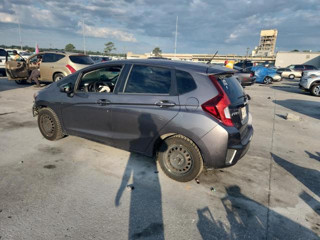 3HGGK5G5XFM771354 - 2015 HONDA FIT LX GRAY photo 2
