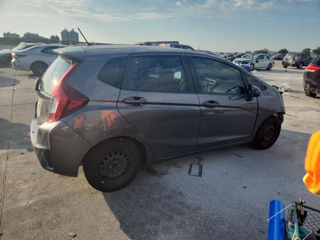 3HGGK5G5XFM771354 - 2015 HONDA FIT LX GRAY photo 3