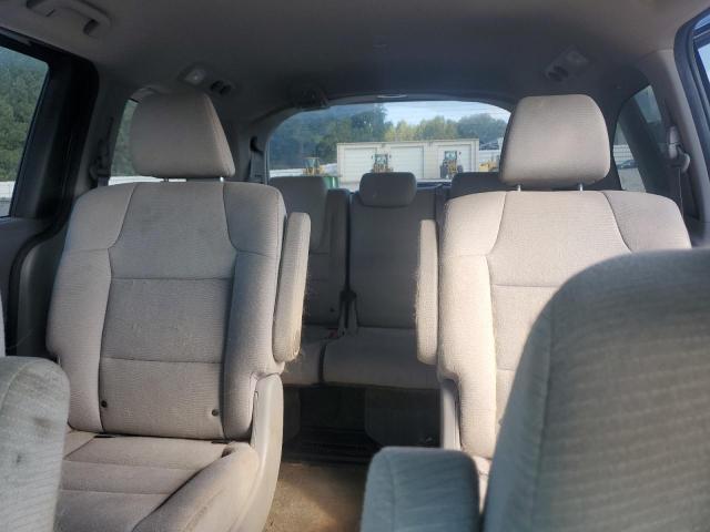 5FNRL5H21DB059311 - 2013 HONDA ODYSSEY LX GRAY photo 10