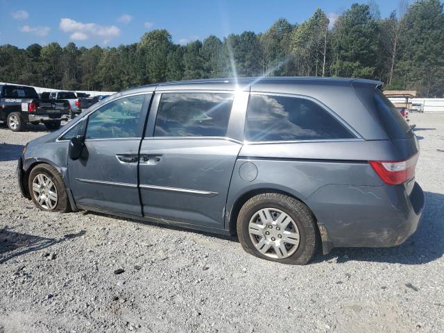 5FNRL5H21DB059311 - 2013 HONDA ODYSSEY LX GRAY photo 2