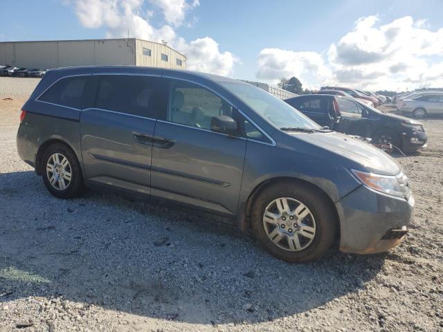 5FNRL5H21DB059311 - 2013 HONDA ODYSSEY LX GRAY photo 4