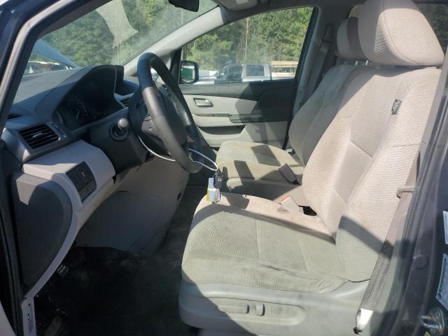 5FNRL5H21DB059311 - 2013 HONDA ODYSSEY LX GRAY photo 7