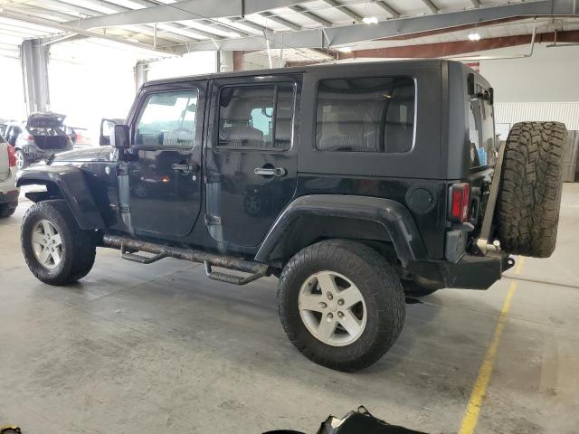 1J4GA59117L151310 - 2007 JEEP WRANGLER SAHARA BLACK photo 2