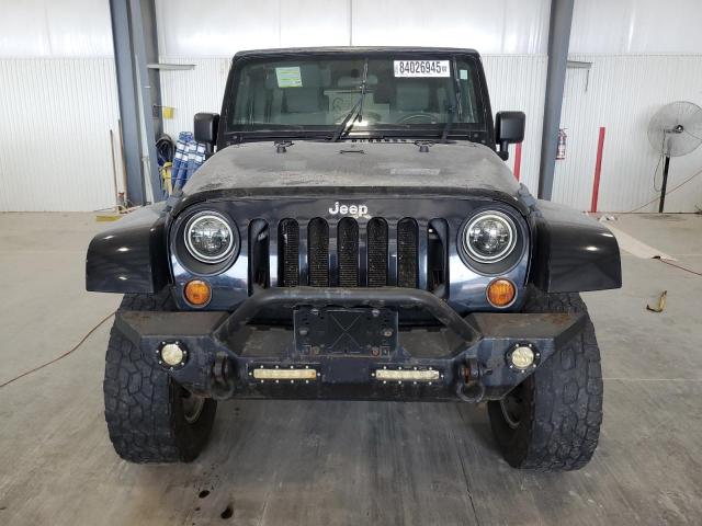 1J4GA59117L151310 - 2007 JEEP WRANGLER SAHARA BLACK photo 5