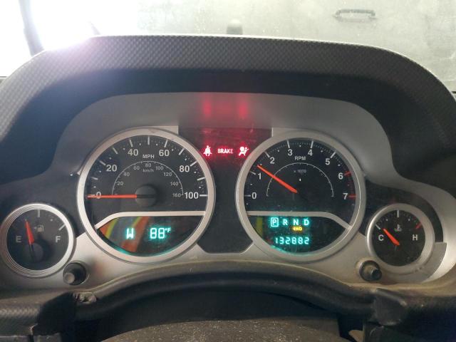 1J4GA59117L151310 - 2007 JEEP WRANGLER SAHARA BLACK photo 9