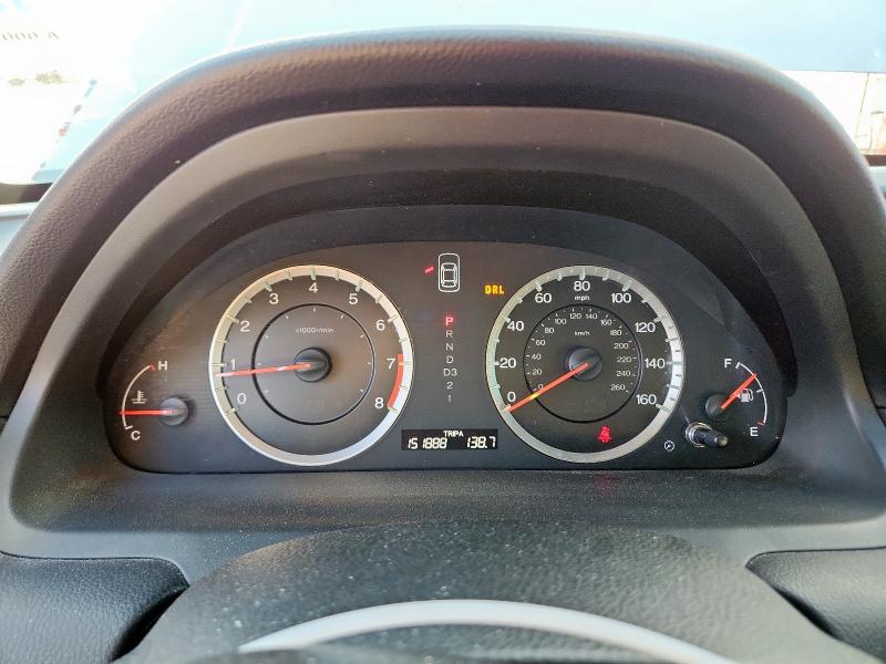 1HGCP3F83CA028091 - 2012 HONDA ACCORD EXL WHITE photo 9