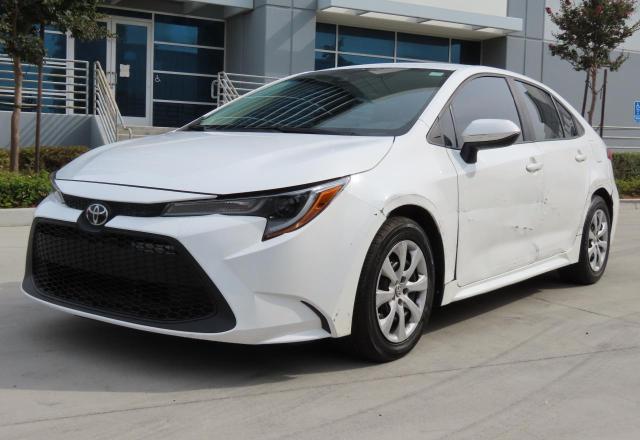 5YFEPMAE2MP171783 - 2021 TOYOTA COROLLA LE თეთრი ფოტო 2