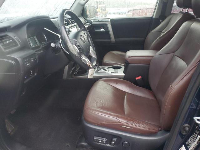 JTEBU5JR8G5289323 - 2016 TOYOTA 4RUNNER SR5/SR5 PREMIUM BLUE photo 7