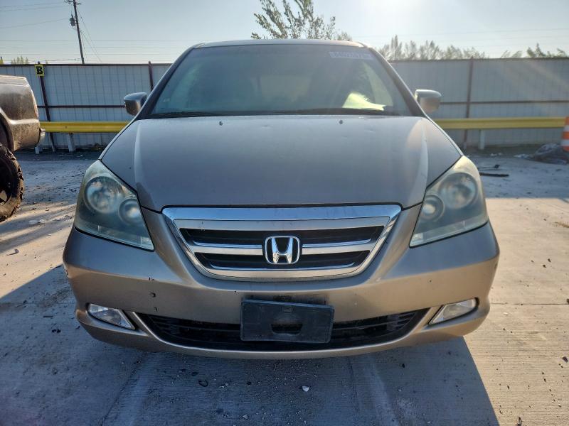 5FNRL38866B025148 - 2006 HONDA ODYSSEY TOURING BEIGE photo 5