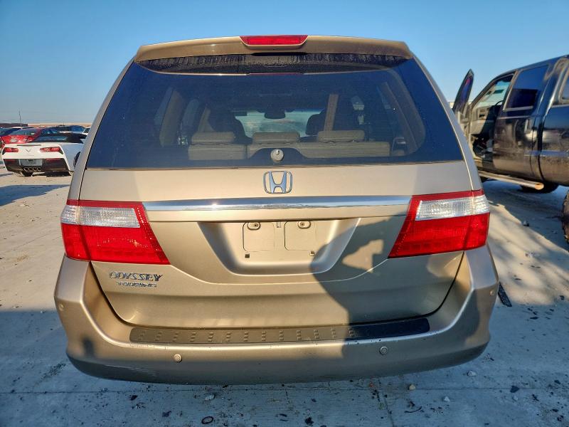 5FNRL38866B025148 - 2006 HONDA ODYSSEY TOURING BEIGE photo 6
