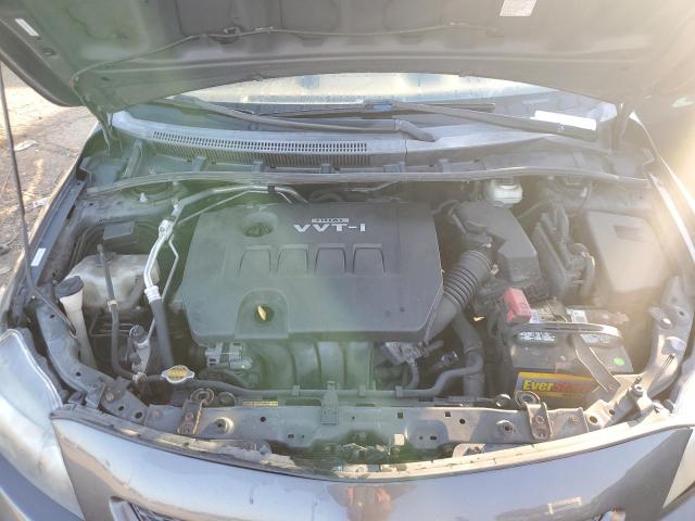 1NXBU40E09Z071930 - 2009 TOYOTA COROLLA BASE GRAY photo 11