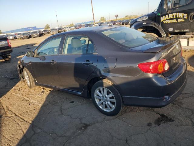 1NXBU40E09Z071930 - 2009 TOYOTA COROLLA BASE GRAY photo 2