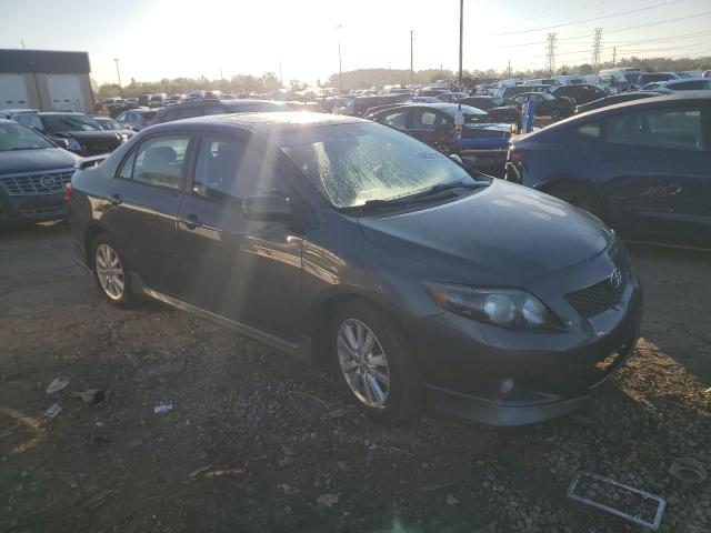 1NXBU40E09Z071930 - 2009 TOYOTA COROLLA BASE GRAY photo 4