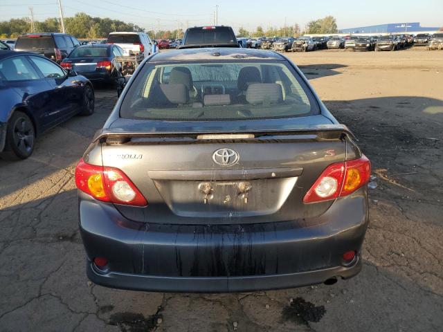 1NXBU40E09Z071930 - 2009 TOYOTA COROLLA BASE GRAY photo 6
