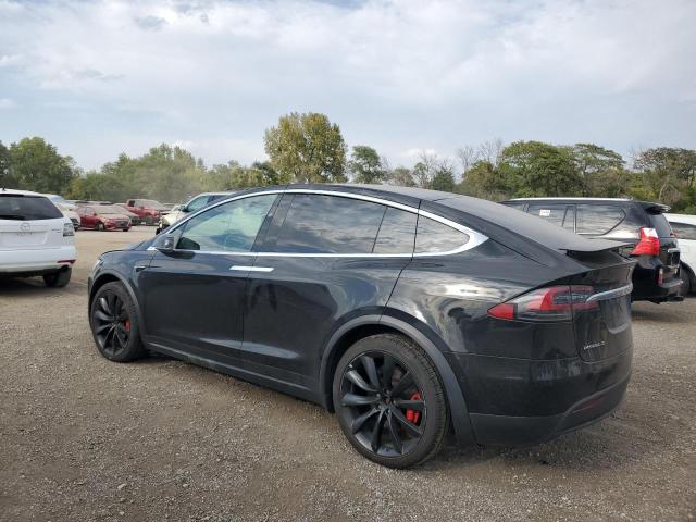 5YJXCBE42HF051669 - 2017 TESLA MODEL X BLACK photo 2