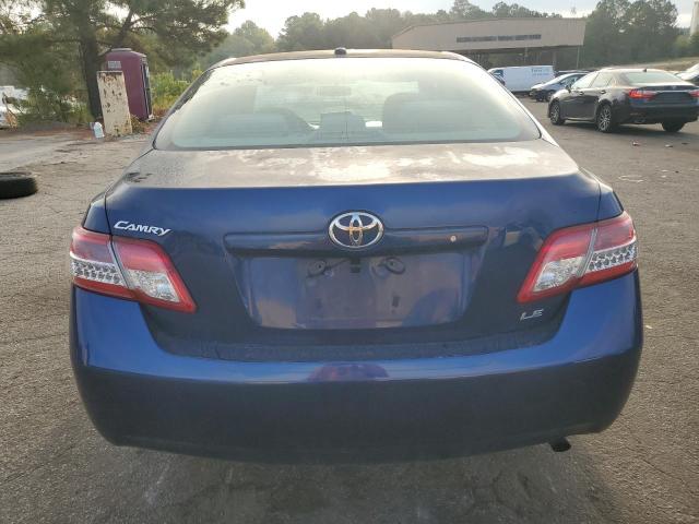4T1BF3EK2BU597257 - 2011 TOYOTA CAMRY BASE BLUE photo 6