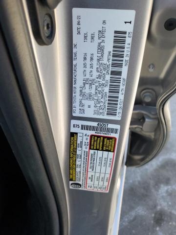 5TFCZ5AN7MX272049 - 2021 TOYOTA TACOMA DOUBLE CAB SILVER photo 13