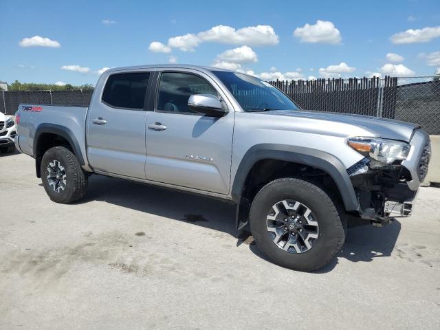 5TFCZ5AN7MX272049 - 2021 TOYOTA TACOMA DOUBLE CAB SILVER photo 4
