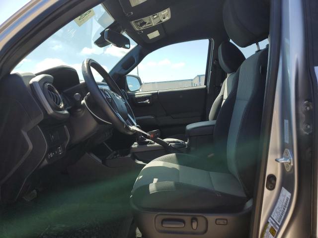 5TFCZ5AN7MX272049 - 2021 TOYOTA TACOMA DOUBLE CAB SILVER photo 7