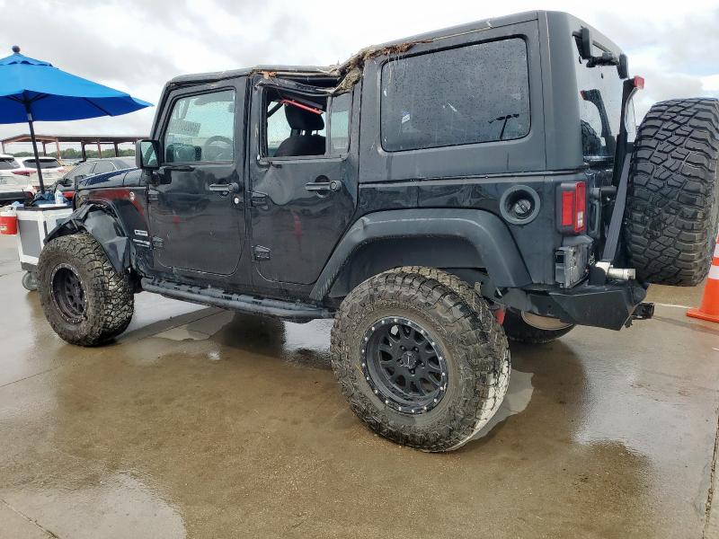 1C4BJWDG2JL834125 - 2018 JEEP WRANGLER U SPORT შავი ფოტო 2