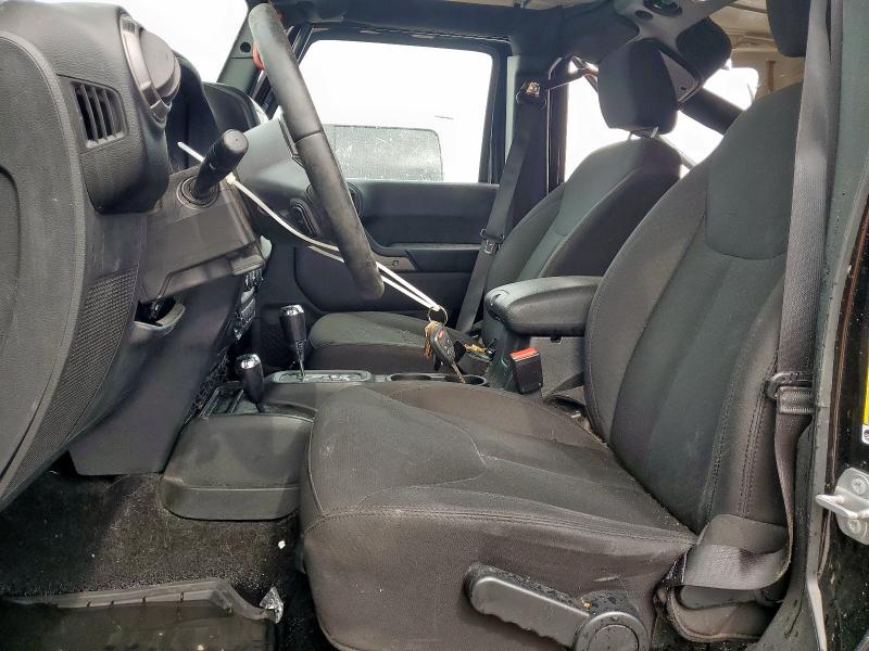 1C4BJWDG2JL834125 - 2018 JEEP WRANGLER U SPORT შავი ფოტო 7