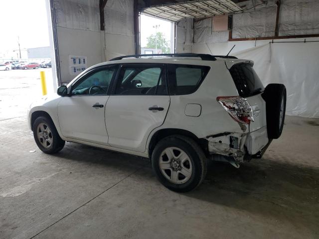 2T3ZF4DV6AW047064 - 2010 TOYOTA RAV4 WHITE photo 2