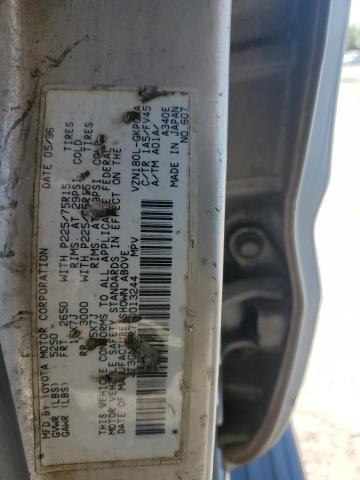 JT3GN86R7T0013244 - 1996 TOYOTA 4RUNNER SR5 银色 照片 13