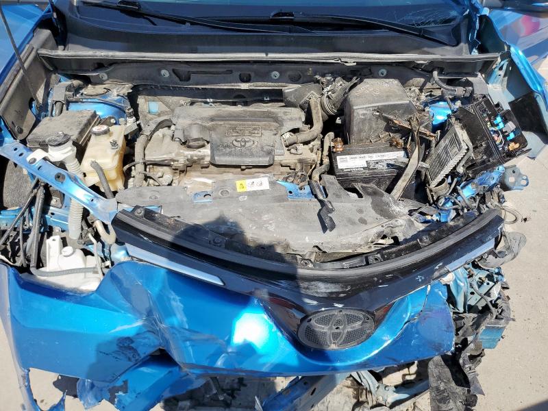 JTMWFREV4GJ099069 - 2016 TOYOTA RAV4 XLE Կապույտ լուսանկար 12