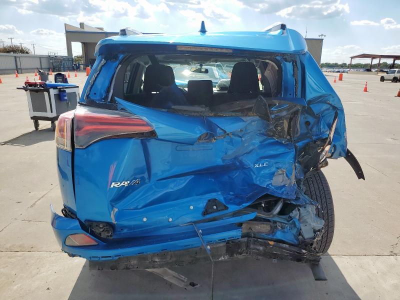 JTMWFREV4GJ099069 - 2016 TOYOTA RAV4 XLE Կապույտ լուսանկար 6